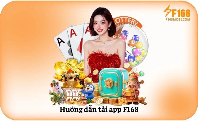 Huong dan tai app F168 Hướng dẫn tải app F168 cho Android APK và iOS iPhone
