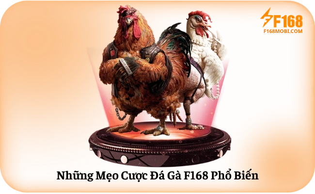 Những Mẹo Cược Đá Gà F168 Phổ Biến